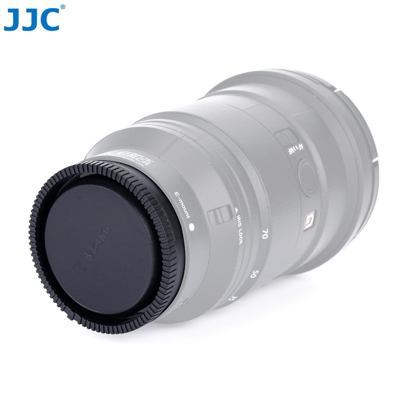 JJC Housing Cap + Rear Lens Cap for Sony E