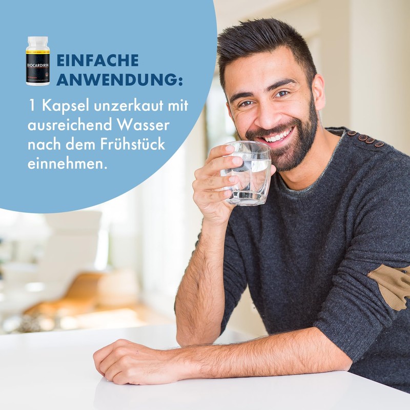 Biocardirin Kapseln | Für deine körperliche Balance | Einfache Anwendung