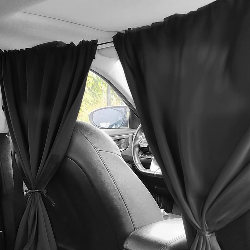 Car Window Curtains, Car Window Shades - Rear Seat and