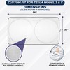 EcoNour Parasol para Parabrisas Bloquea los Rayos UV Parasol Protector