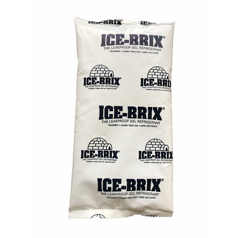 Ice-Brix Reusable Leakproof NonToxic Ice Pack 3oz Gel 5" x