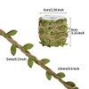 tenn well 2 Rolls Leaf Ribbon, 66 Feet Green Ribbon