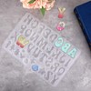 Silicone Alphabet Molds Resin Letter Molds Chocolate Silicone Resin Molds