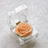 NOLITOY Preserved Flower Box, Single Rose Never Withered Bixes Preserved