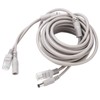 Socobeta RJ45+DC Ethernet CCTV Cable for IP Cameras NVR System