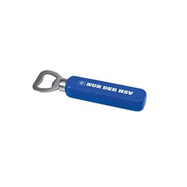 HSV bottle opener made of metal and wood with HSV lettering and diamond
