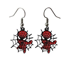 Earrings Metal Superhero Earrings