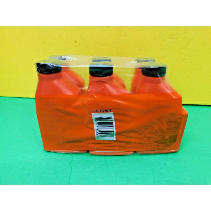 STIHL 6 BOTTLES HIGH PERFORMANCE 2-CYCLE ENGINE OIL 6.4oz 2.5gal.