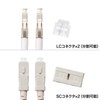 Sanwa Supply HKB-LCSC5-05N Eyeglass Type Fiber Cable (Multi 50μm, LC