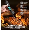 DOQAUS Digital Meat Thermometer, 2 Pack Instant Read Food Thermometer