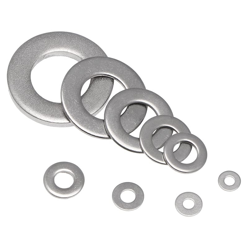 Michass 720 Piece Washer Set, Stainless Steel, Flat Washers, Locking