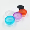 5g Clear Plastic Bottle with Cap (6 Colors) / 5g 투명 플라스틱 뚜껑공병(6가지 컬러)