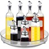 Turntable Organiser, 360° Fridge Rotating Plate Spice Holder, Turntable Organiser