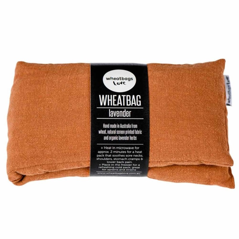 Wheatbags Love Linen Luxe Lavender Heat Pack, Slate