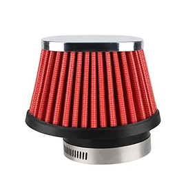 NIBBI Filtro de aire para motocicleta, filtros de aire universales para moto de cross, filtros de aire de 55 mm para moto de cross, pit bike, bicicleta, mini bicicleta, GY6, ATV