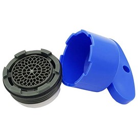 Anti-Vandal 6l/min Faucet Aerator Insert M24 Water Flow Limiter + Opening Key