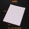 3 Pack Jumbo Drawstring Dust Covers Large Cloth Storage Pouch