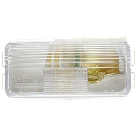 Truck-Lite 15208 15 Series 12v Polycarbonate Rectangular Incandescent License Light (Pack of 1)