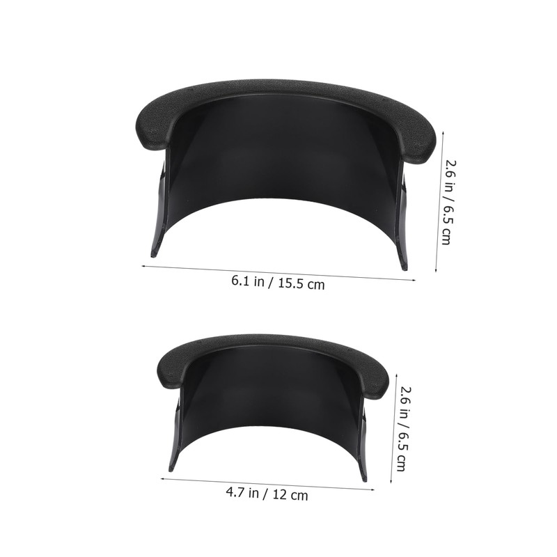 GRIRIW 6PCS Pool Table Pocket Liner Set Durable Plastic Billiards