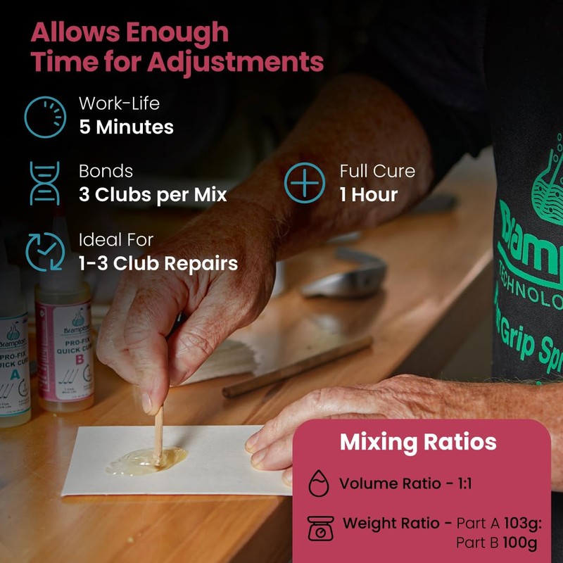 Brampton PRO-FIX Quick Cure Golf Epoxy - 30 Minute Golf