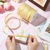 UR URLIFEHALL 100m Natural Raffia Ribbon Bundles Pale Goldenrod Raffia