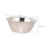 Kichvoe 2pcs Thickened Dressing Bowls Sponge Bowls for Medical Use