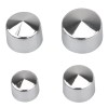 Unbranded Motor Chrome Engine Bolt Covers Cap For Harley Road