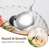 MIRKUZI Coffee Spoon & Mocha Spoon 4 Piece Spoon Set,