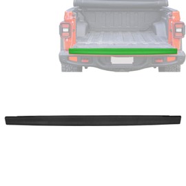 Rear Tailgate Protector Spoiler Top Trim Cover Rear Truck Molding Cover Cap Black Fits for Jeep Gladiator JT 2020 2021 2022 2023 2024 2025 68343264AA