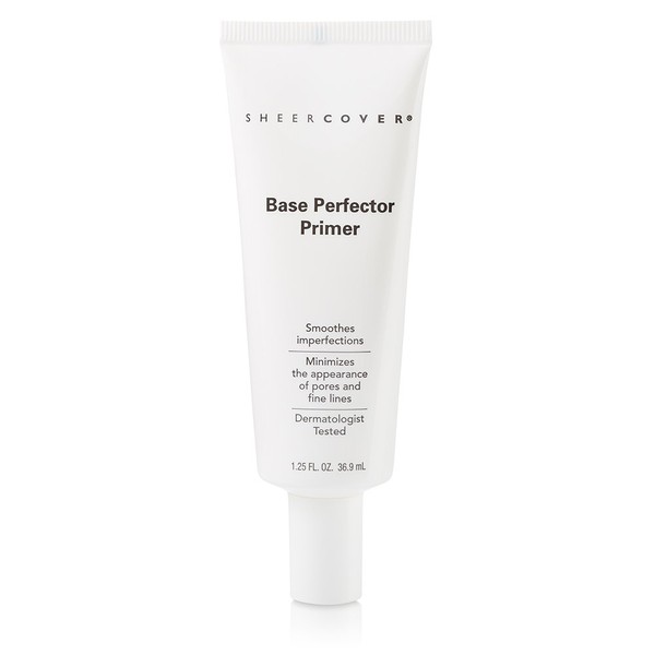 Sheer Cover – Base Perfector Primer – Helps Fill Fine Lines and Wrinkles for Makeup Application – 1.25 Ounce