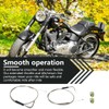 NGHTMRE Upgraded 42" Throttle Cable and Idle Cable Kit Stainless