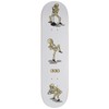 CCS Vine Skeleton Skateboard Deck - White - 7.25" x