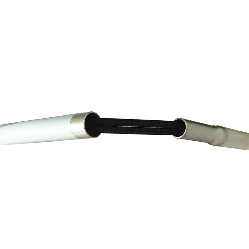 VISIONU Aluminium Folding Long Stick with 6 Stick Segments, Plastic