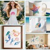 32 Sea Creature Animal Art Stencils, 10 X 10 cm