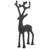 Brandsseller Decorative Figurine 24 cm Reindeer Deer Metal Sculpture Decoration