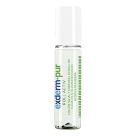 Exderm Pur Roll Active Tratamiento Localizado para Acné 10ml, Gel Secante de Granos y Espinillas con Ácido Salicílico 2% y Ácido Azelaico 3%, Loción Purificante Anti-Acné para Piel Grasa y Mixta