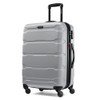 Samsonite Omni PC Hardside Expandable Luggage with Spinner Wheels, Silver,
