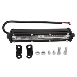 Black Car LED Work Light Driving Lamp 54W Single Row Off Road Light Bar Universal for Motorcycle
