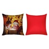 Coddsmz Set of 2 Sublimation Pillow Case Blank Christmas Decorative