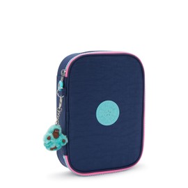 Kipling 100 PENS Large pencase, Pouches, Cases, Resort Navy (Blue)