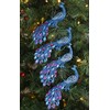 Christmas Concepts® 20cm Peacock Decoration With Jewelled Tail - Luxury
