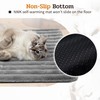 NWK Pack of 4 Fluffy Self Warming Cat Mat, Cat
