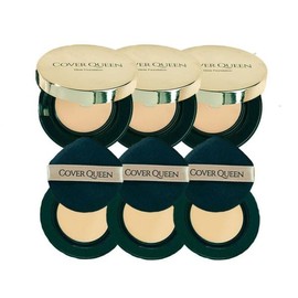 Cover Queen 커버퀸 글로우 에센스 커버팩트 파운데이션 본품3+리필334255548 Cover Queen Glow Essence Cover Pact Foundation Main Product 3 + Refill