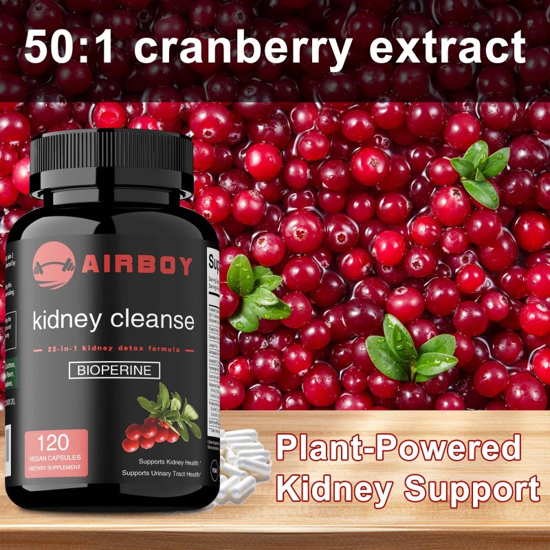 airboy Kidney Cleanse - Detox, Cleanse, Support Kidney Health and