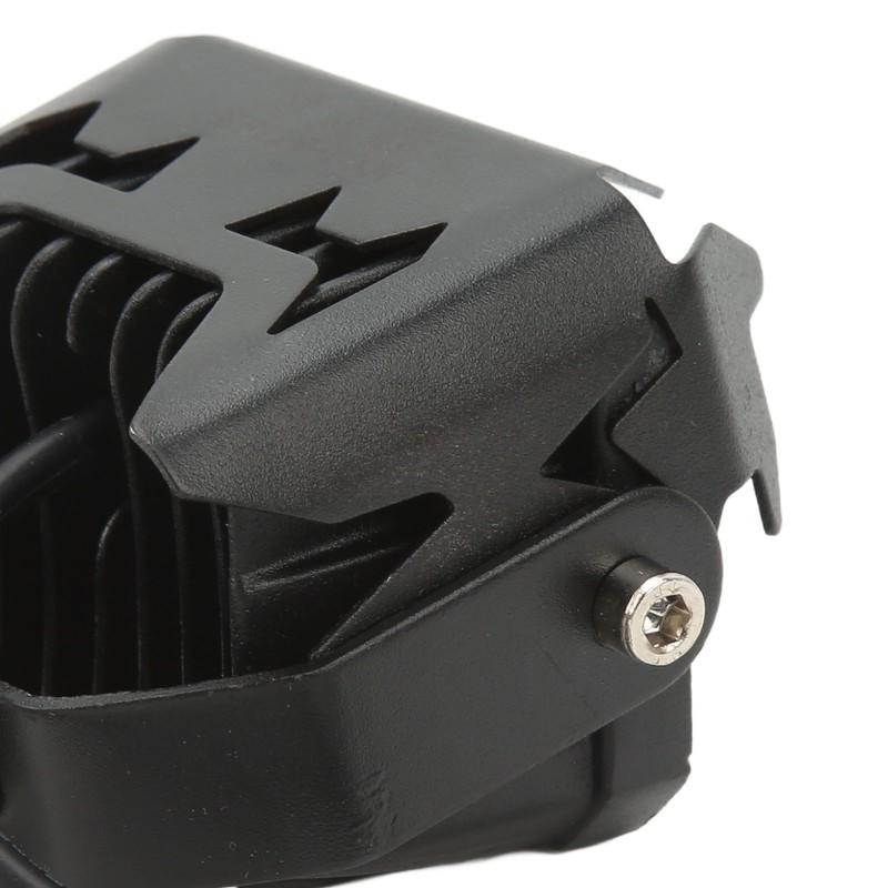 LED Electric Bike Light Aluminum Alloy High Brightness Bicolor Lens