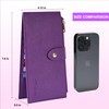 Travelambo RFID Wallet Women Large Size Bifold Multi Card Wallet