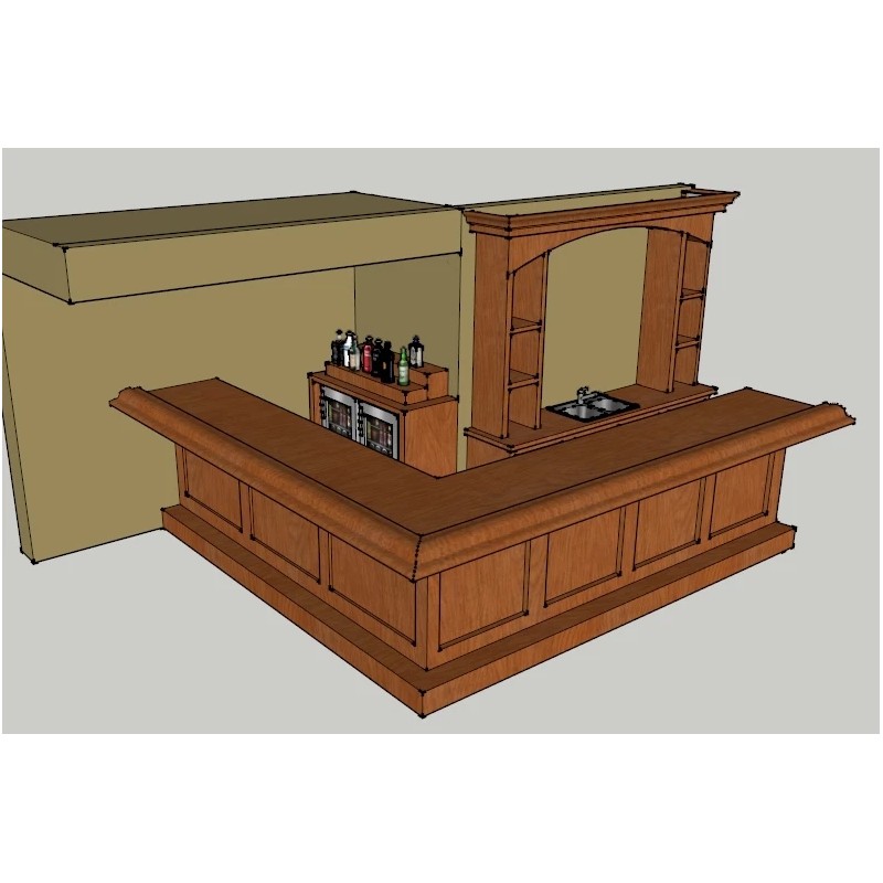 Bar Plans - Custom Design Service for the perfect home