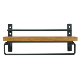 Yamasolo 41-018 Towel Hanger, Kitchen, Wall Hanging, Washroom, Toilet, Wooden, Steel, Stylish, TAO Tao