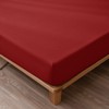 NAFAY LIVING Fitted sheet-Plain Dyed Ultra Soft Microfiber Bedding Sheet