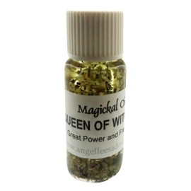 Angelleesa | Queen of Witches Herbal Infused Magickal Incense Oil